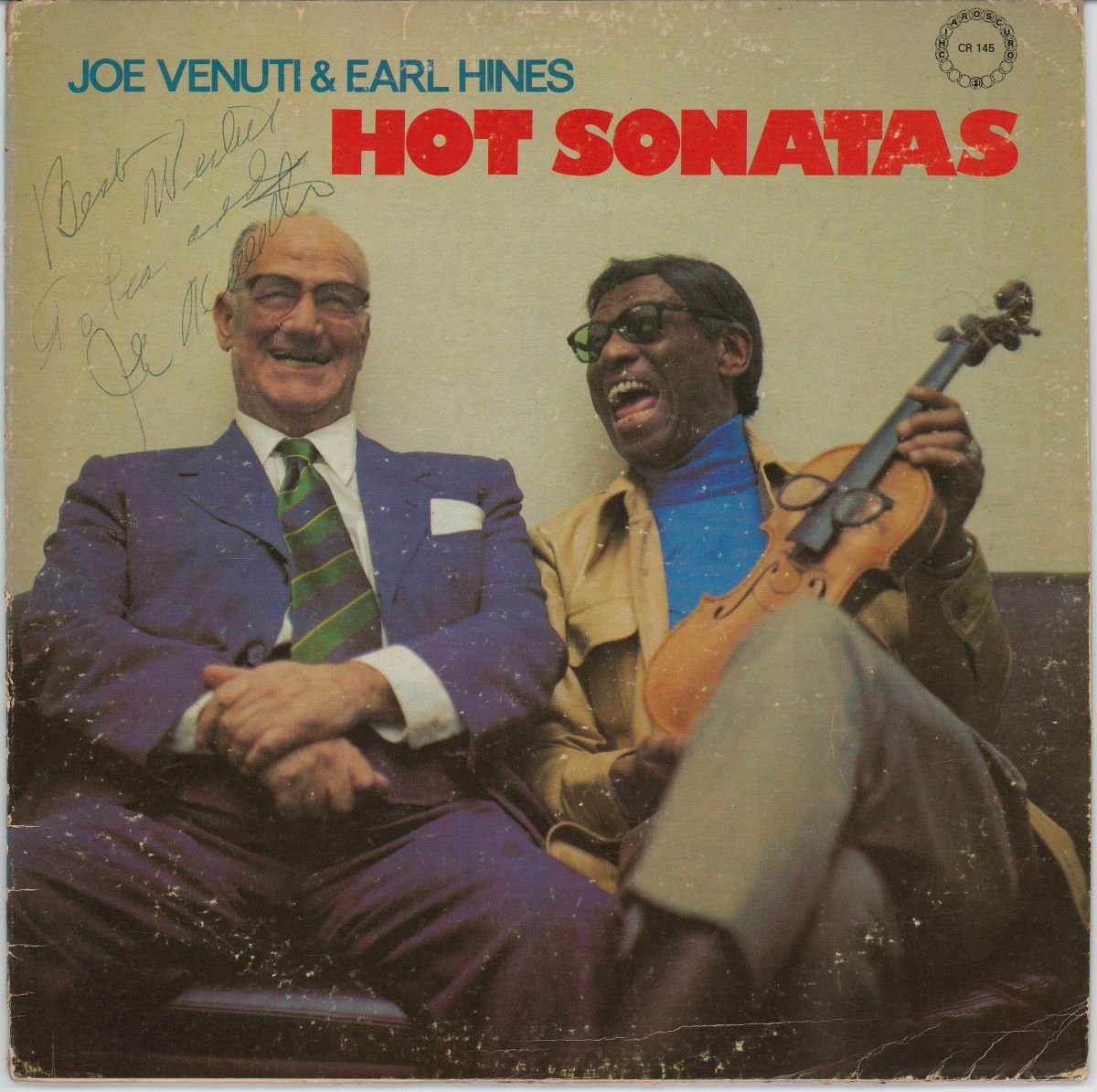 Joe Venuti & Earl Hines - Hot Sonatas (VG/G)