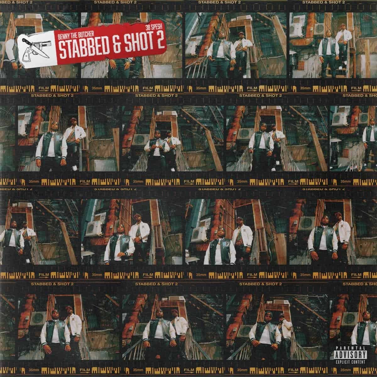 Benny The Butcher & 38 Spesh - Stabbed & Shot 2 (Ltd. Ed.) (Colour Vinyl)