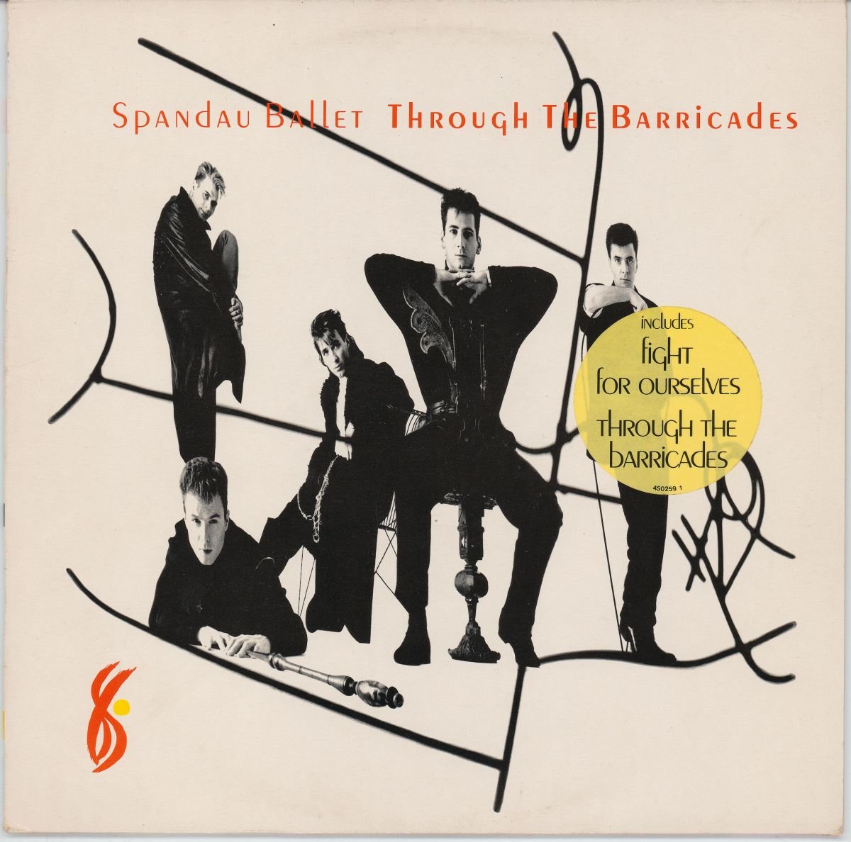 Spandau Ballet - Through The Barricades (VG/G+)