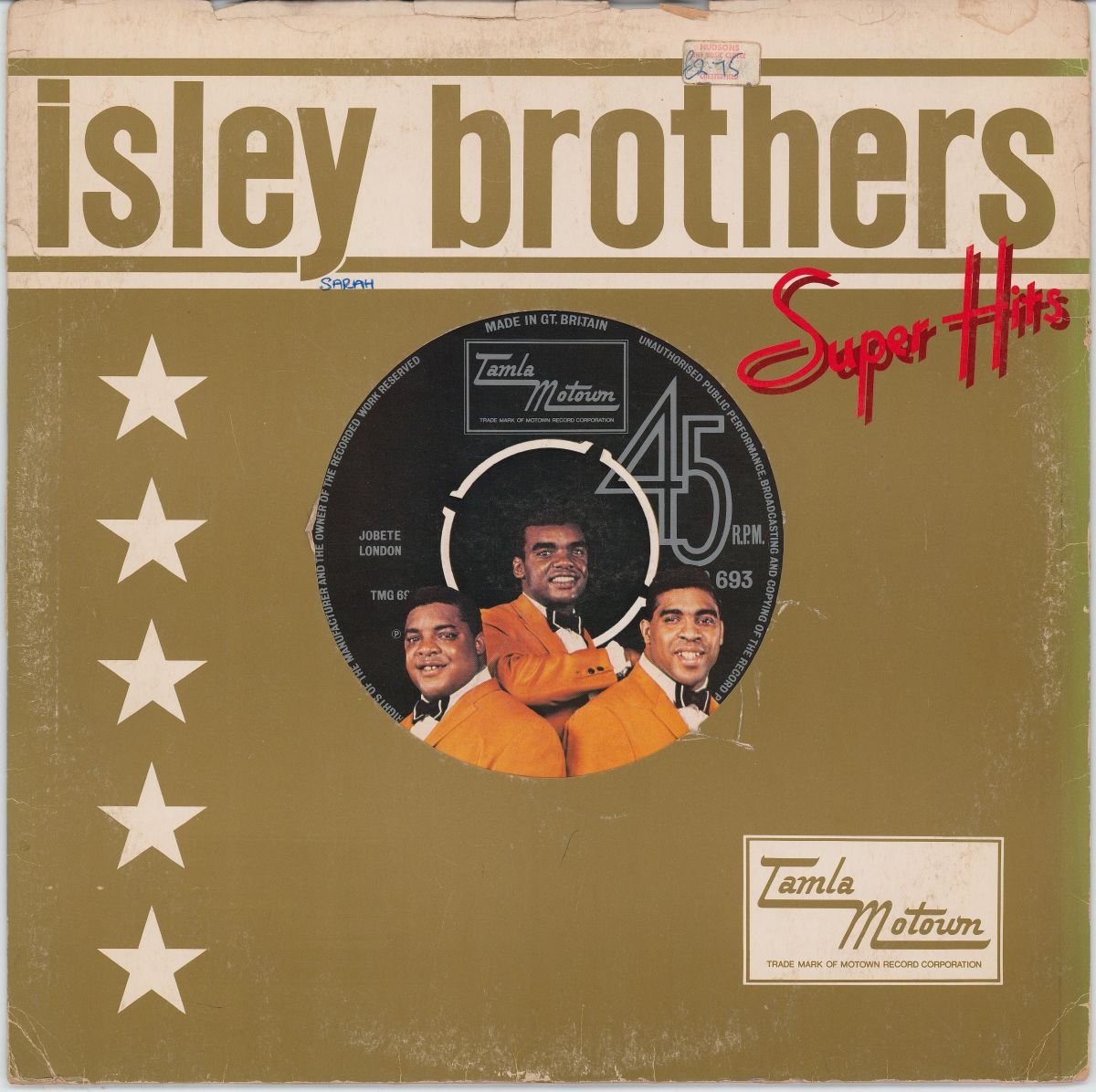 The Isley Brothers - Super Hits (VG/G)