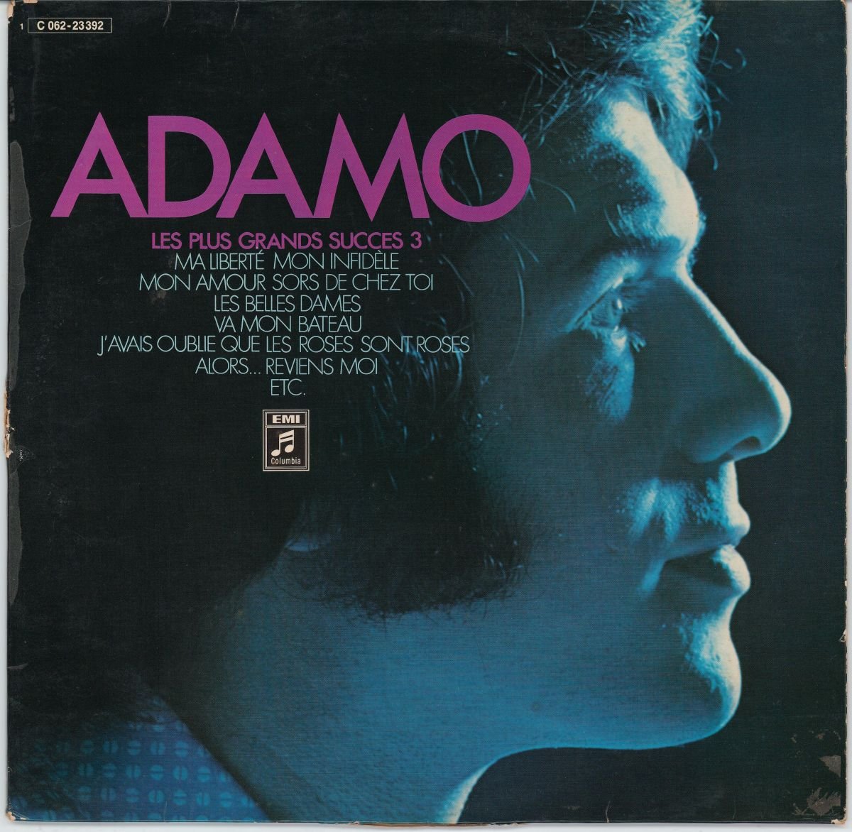 Adamo - Les Plus Grands Success 3 (VG+/G+)