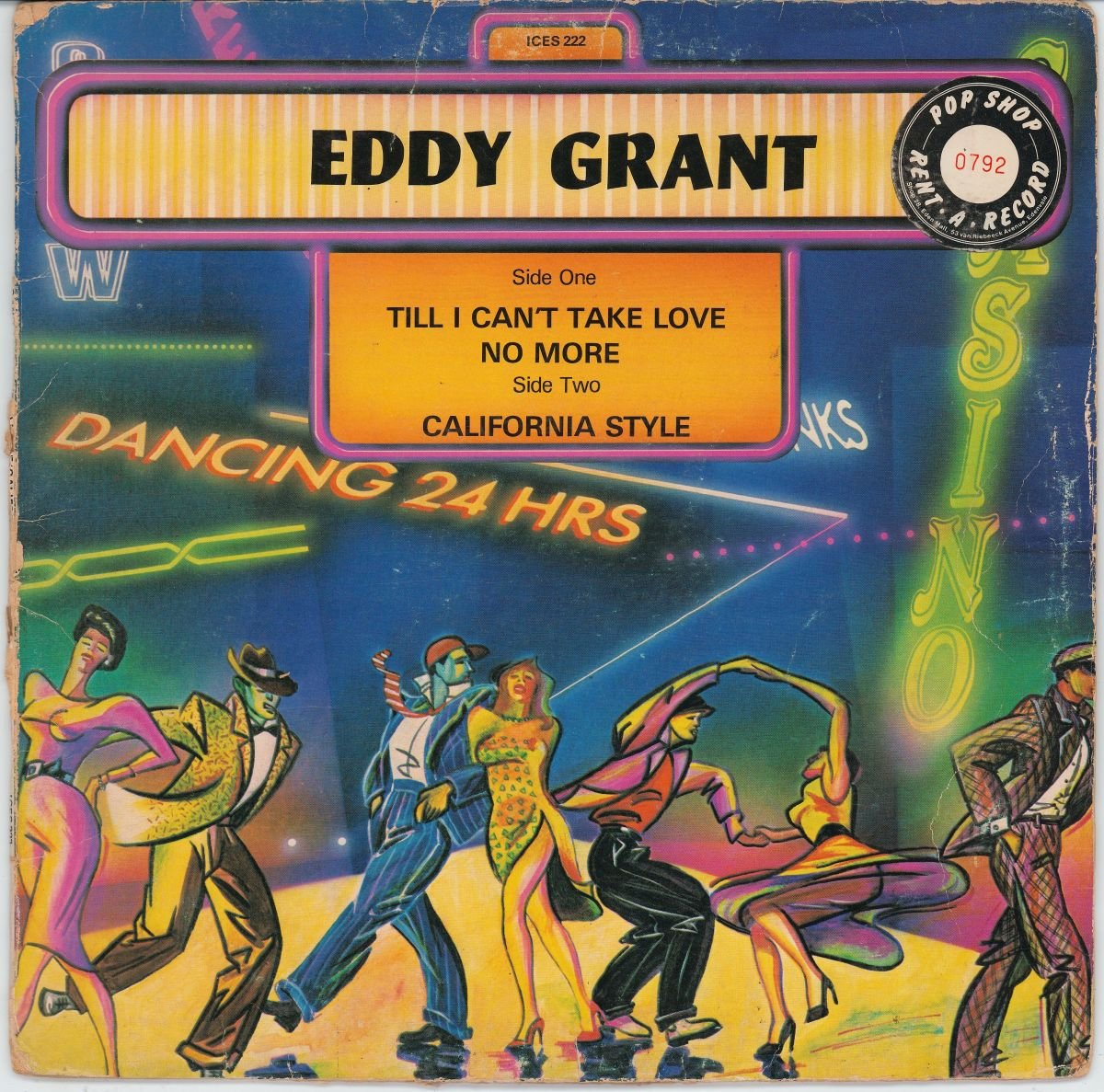 Eddy Grant - Till I Can't Take Love No More (G+/G)