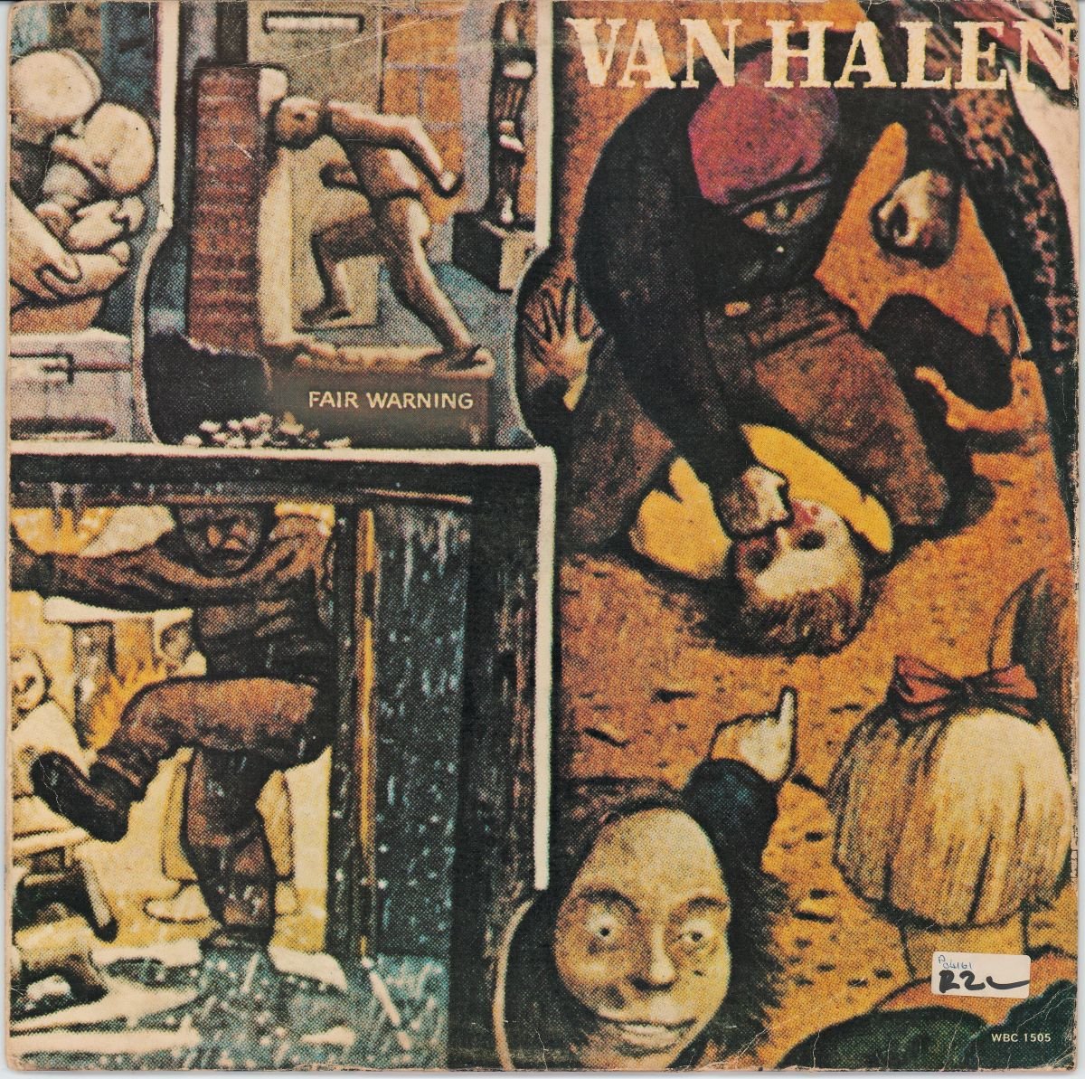 Van Halen - Fair Warning (G+)