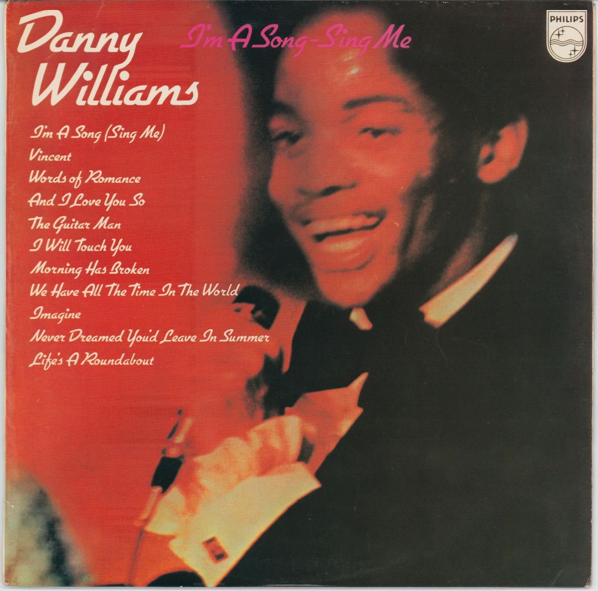 Danny Williams - I'm A Song - Sing Me (VG+/G+)