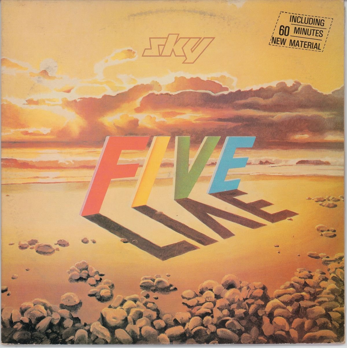 Sky - Sky Five Live (VG+/VG) (2LP)