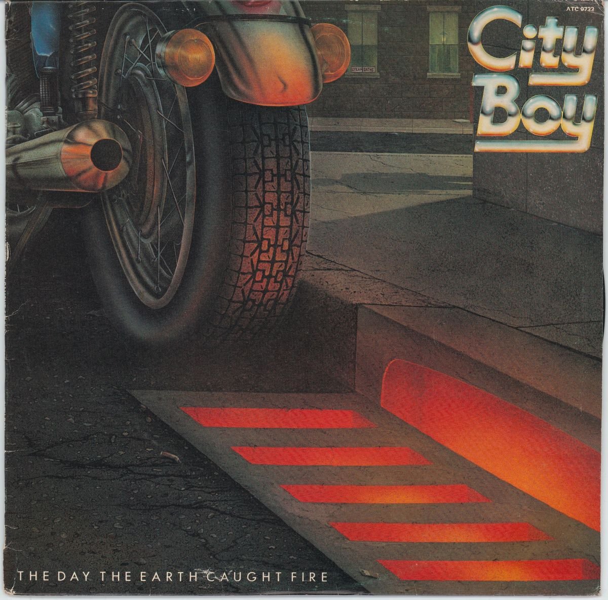 City Boy - The Day The Earth Caught Fire (VG+/G+)