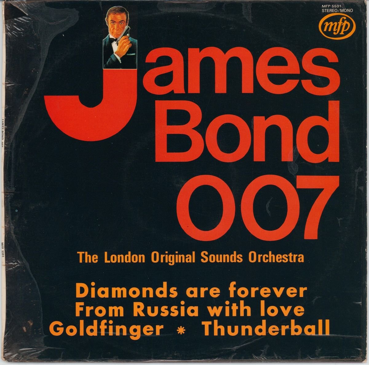 The London Original Sounds Orchestra - James Bond 007 (VG/G+)