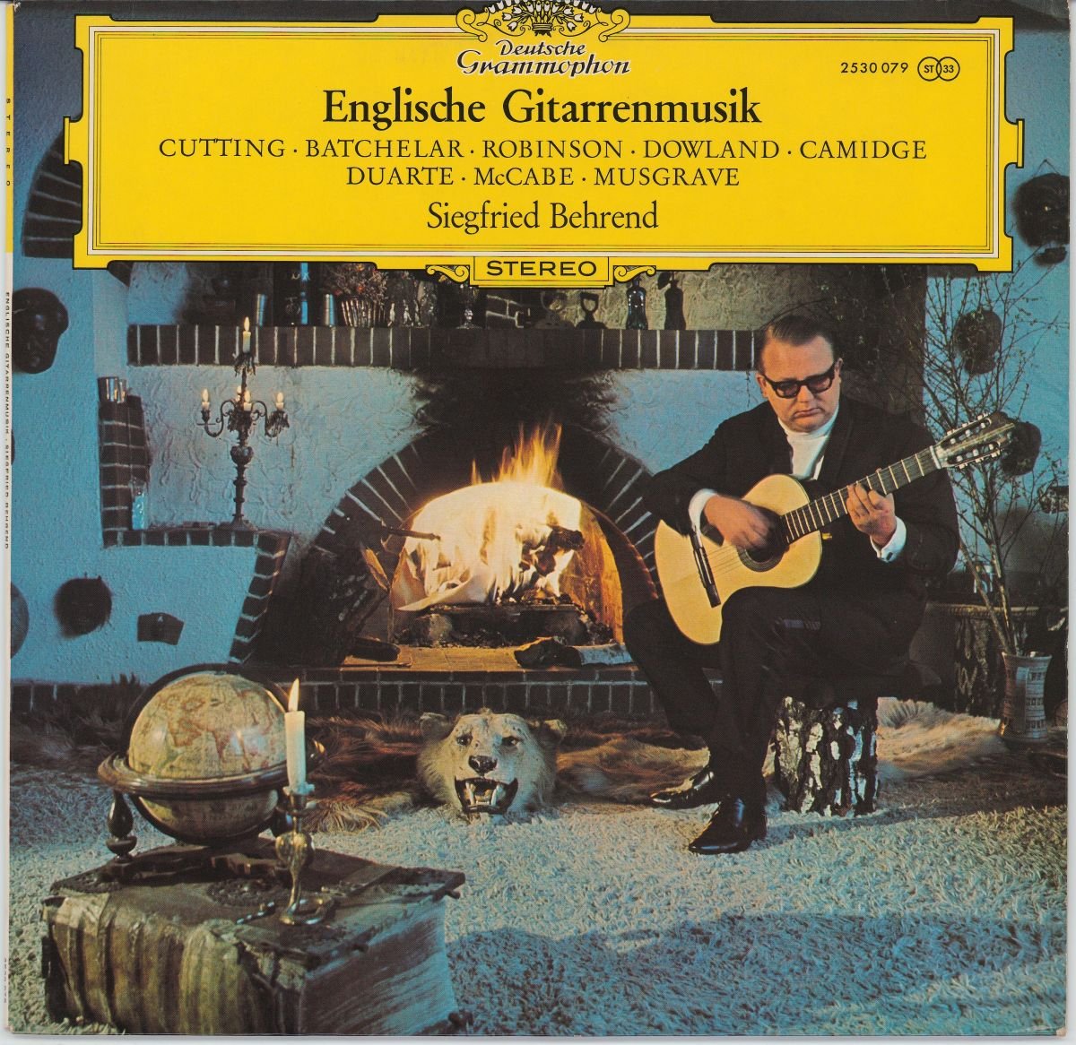 Cutting, Batchelar, Robinson, Dowland, Camidge, Duarte, McCabe, Musgrave - Siegfried Behrend - Englische Gitarrenmusik (VG+)
