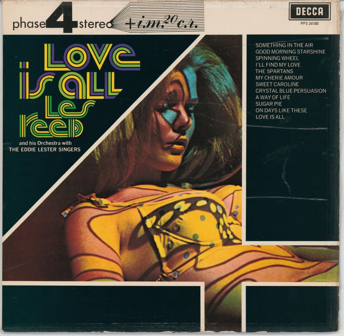 Les Reed And His Orchestra With The Eddie Lester Singers - Love Is All (VG/G+)