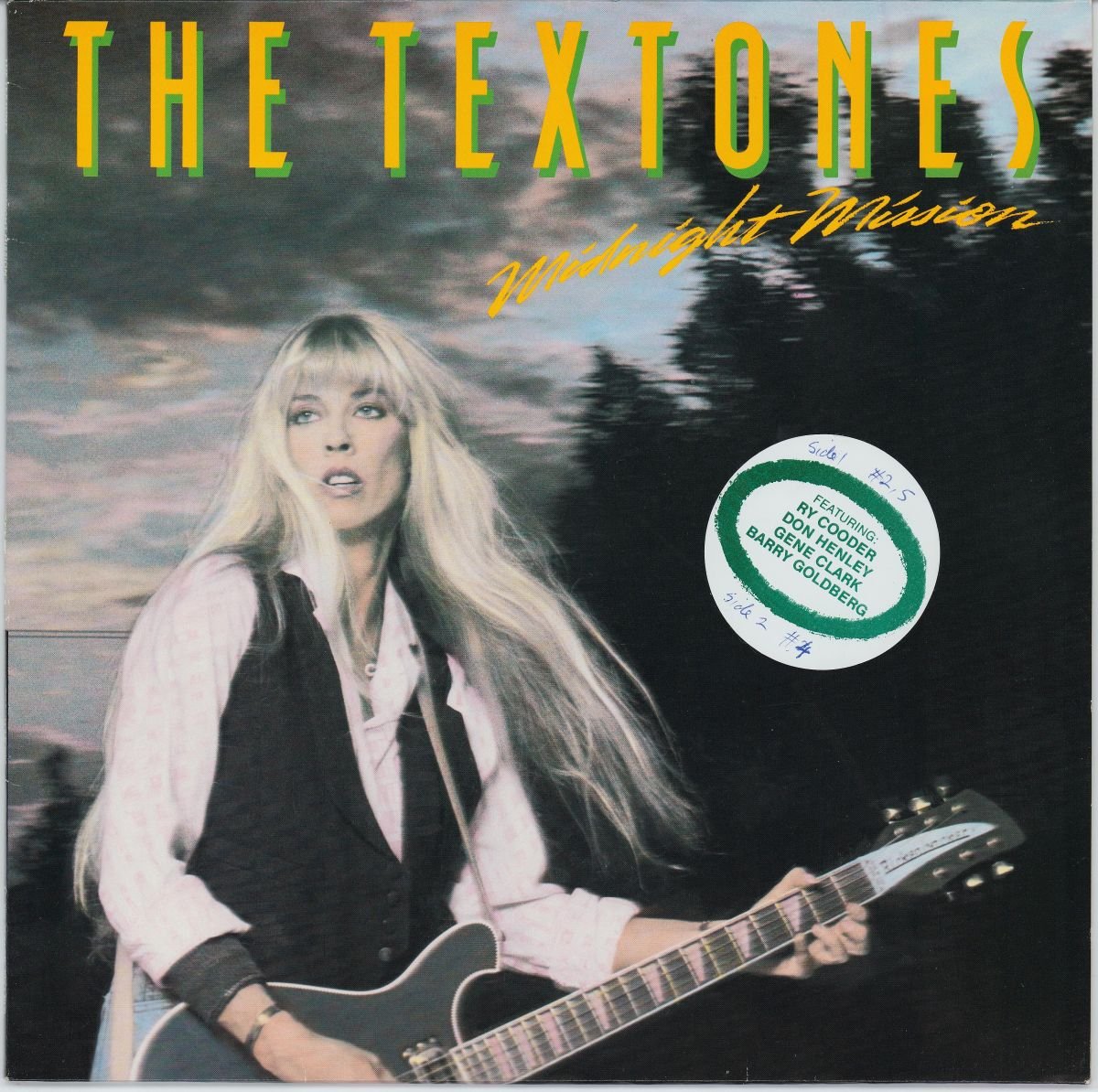 The Textones - Midnight Mission (VG+)