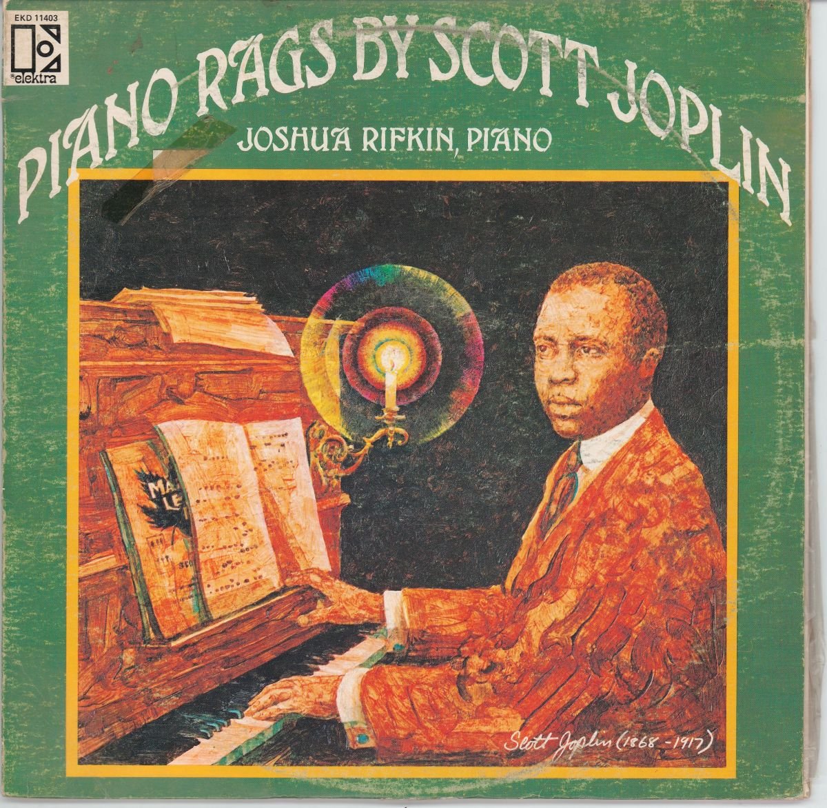 Scott Joplin, Joshua Rifkin - Piano Rags By Scott Joplin: Volumes I & II (VG+/G+)