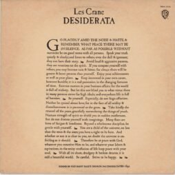 Les Crane - Desiderata (VG+/VG)