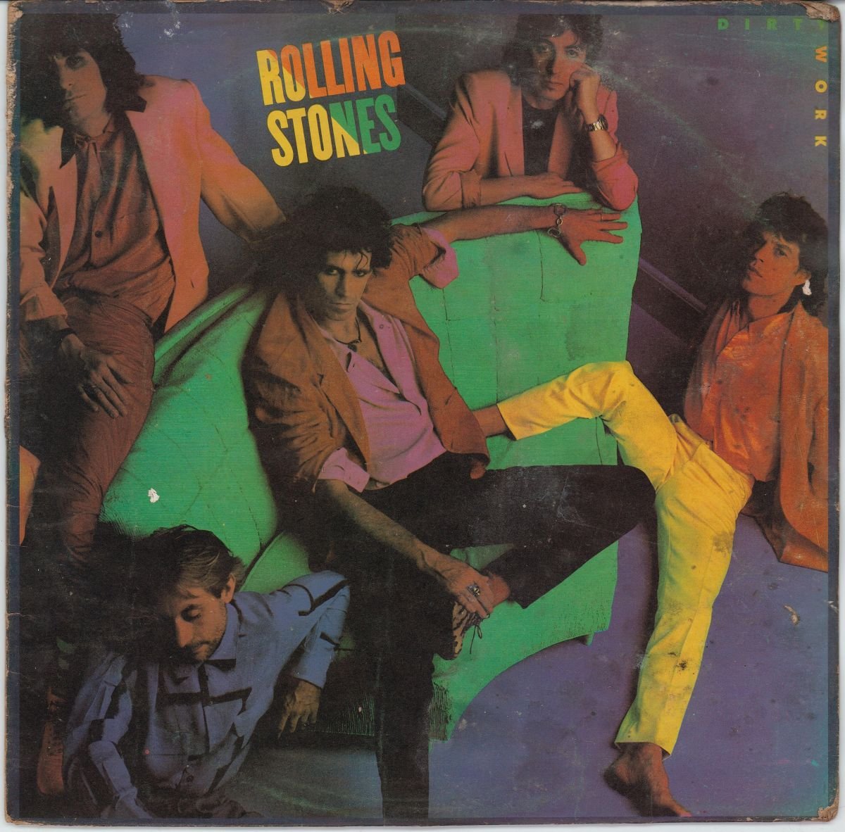 The Rolling Stones - Dirty Work (G+/F)