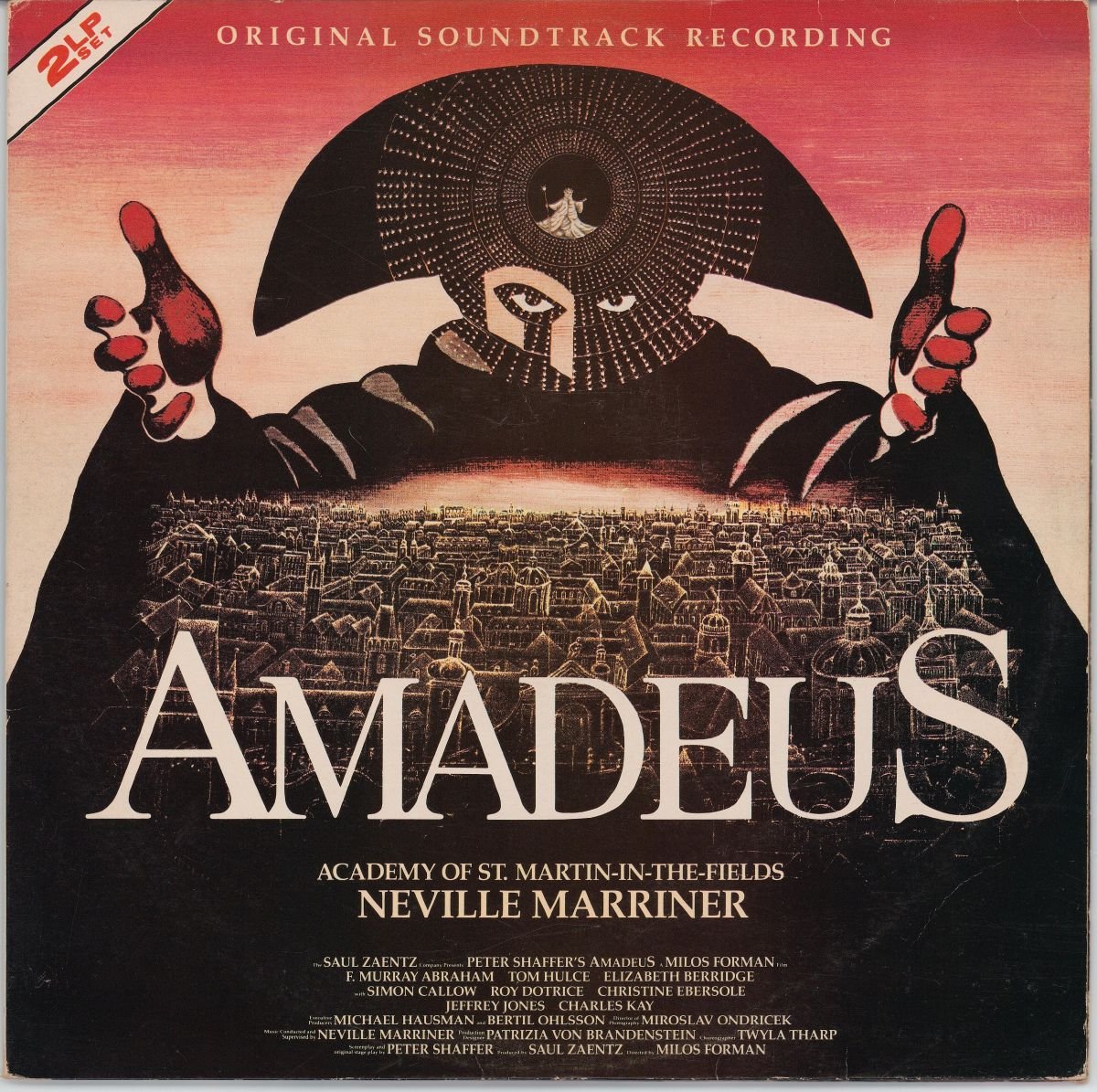 Amadeus (Original Soundtrack Recording) (VG/G+) (2LP)