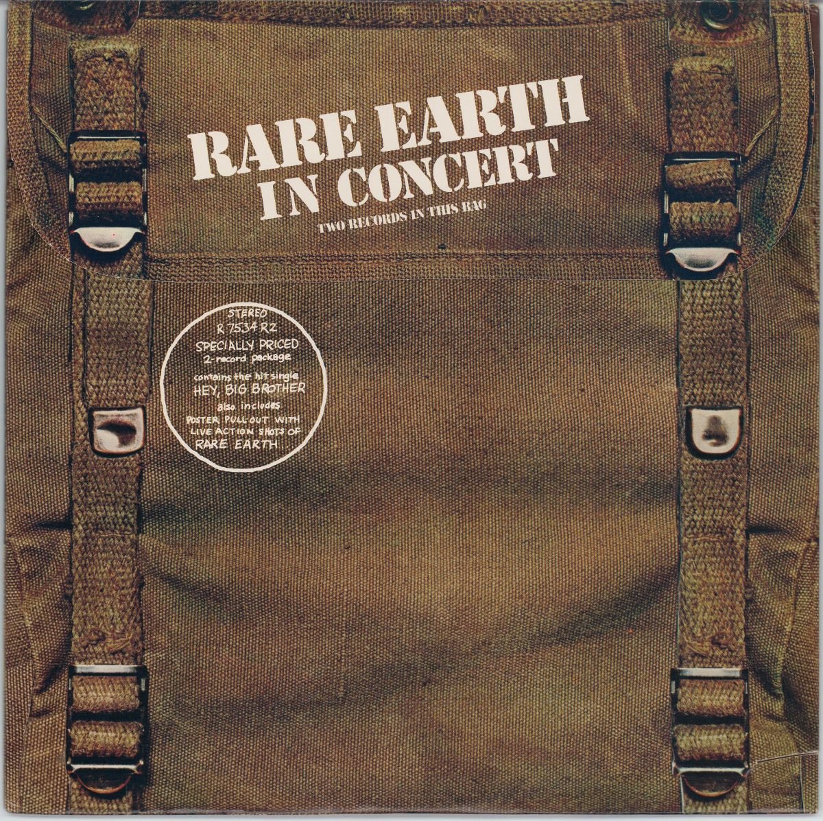 Rare Earth - Rare Earth In Concert (VG+/VG) (2LP)