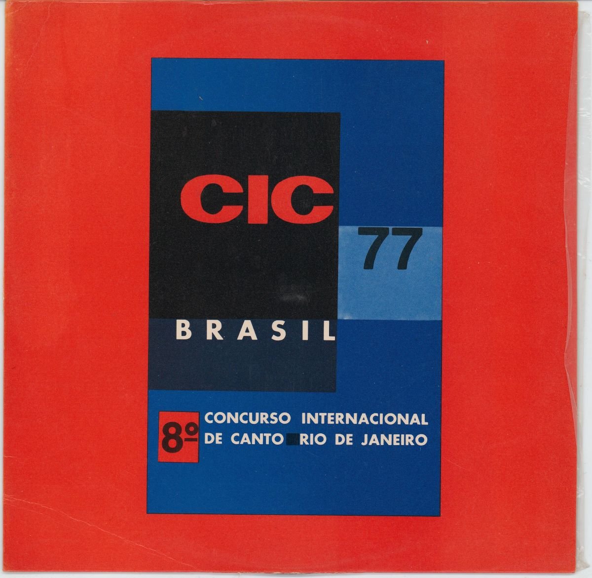 Various - Cic '77 Brasil - 8o Concurso Internacional De Canto Do Rio De Janeiro (VG/G+)