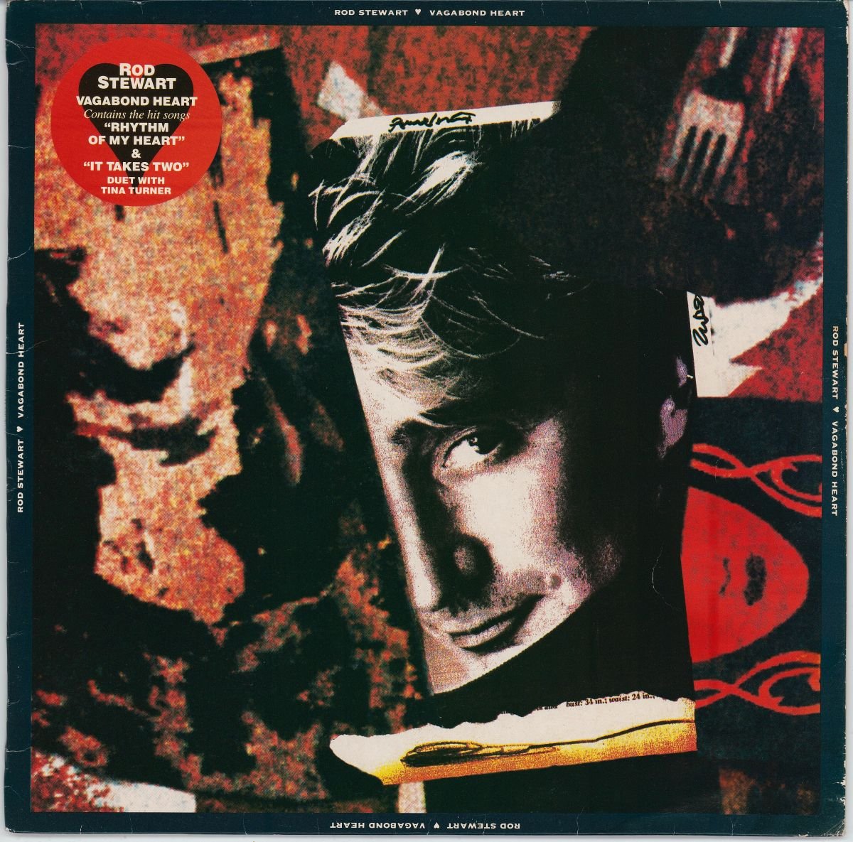 Rod Stewart - Vagabond Heart (VG/G+)