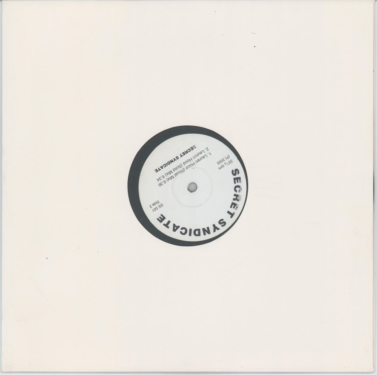 Secret Syndicate - Secret Syndicate (G/Gen)