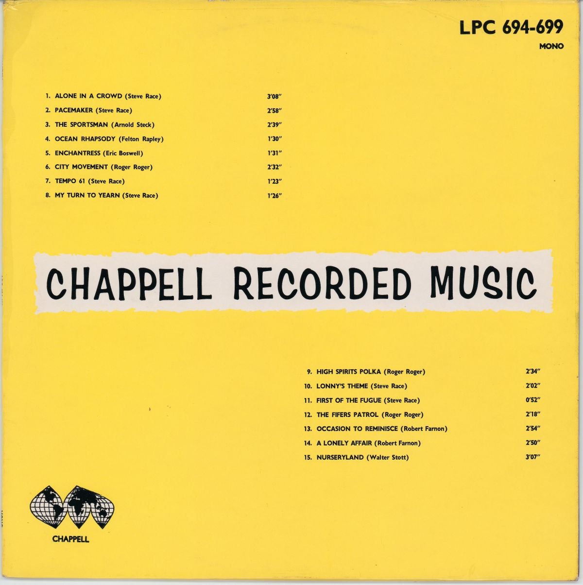 Various - Chappell Recorded Music (VG+/VG)