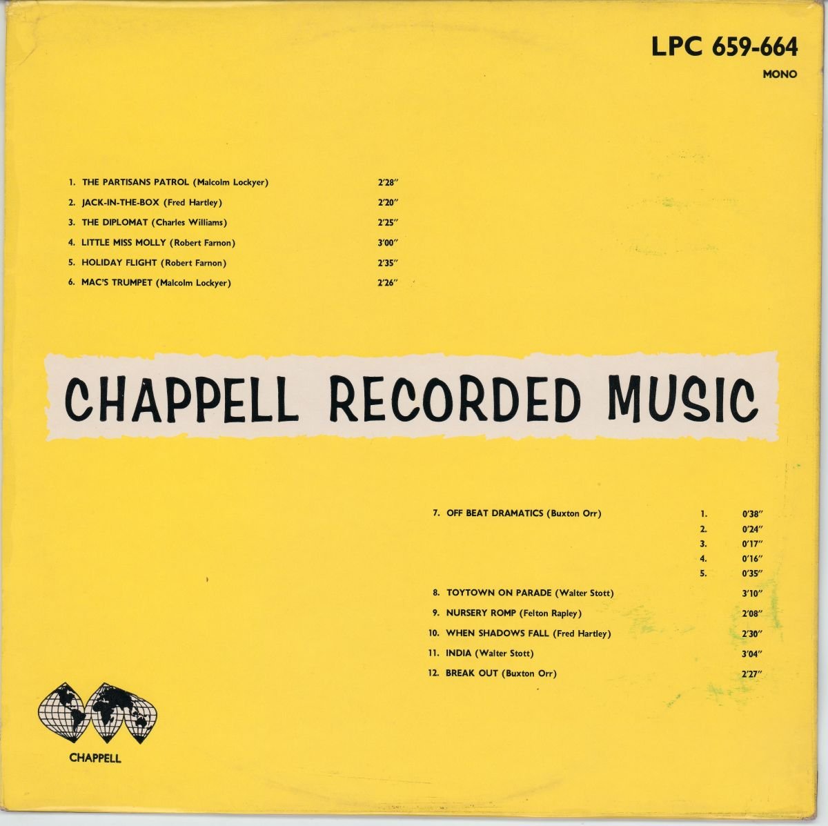 Various - Chappell Recorded Music (VG+)