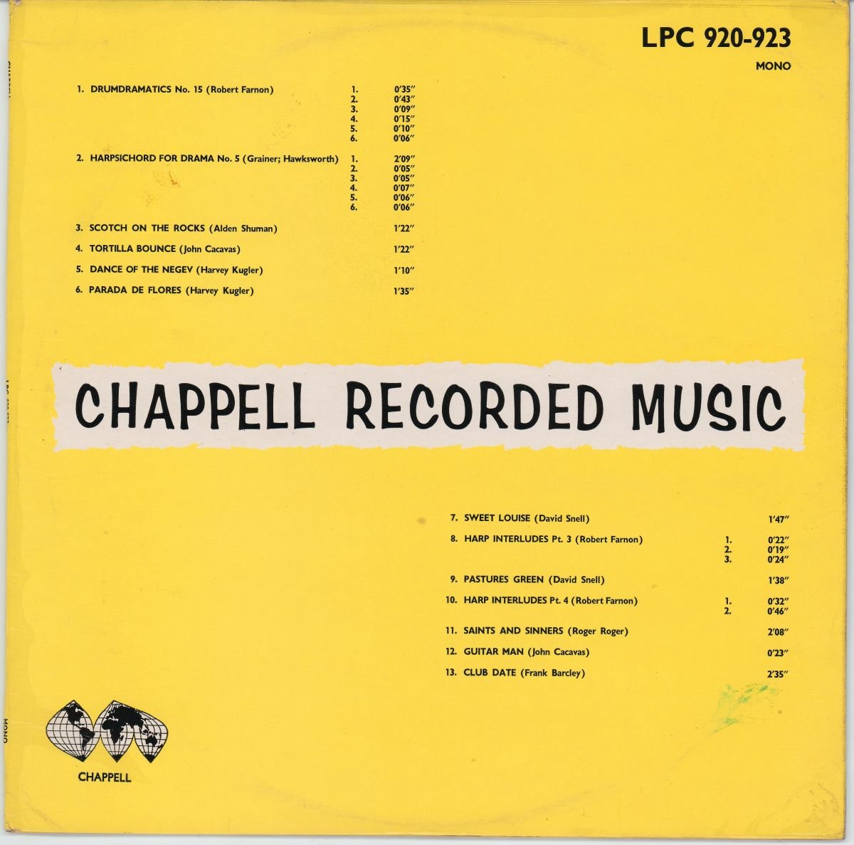Various - Chappell Recorded Music (VG+)