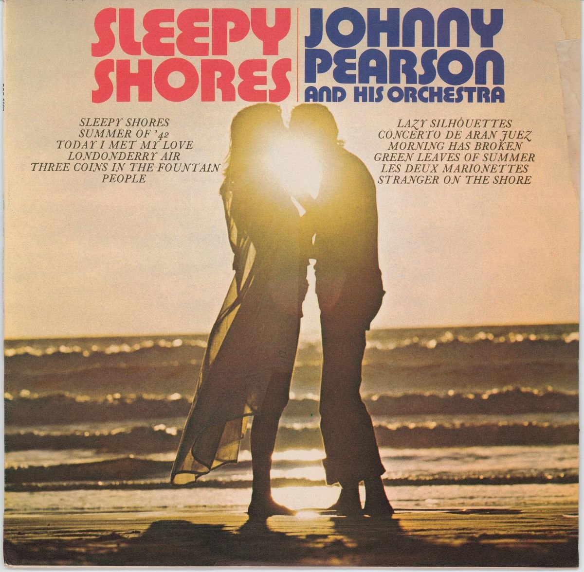 Johnny Pearson & His Orchestra - Sleepy Shores (G+/VG)
