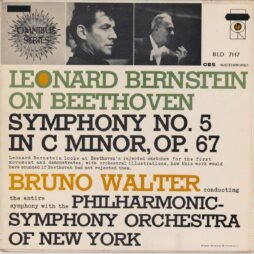 Leonard Bernstein, Beethoven, Philharmonic-Symphony Orchestra Of New York, Bruno Walter - Leonard Bernstein On Beethoven Symphony No. 5 In C Minor, Op. 67 (G+)