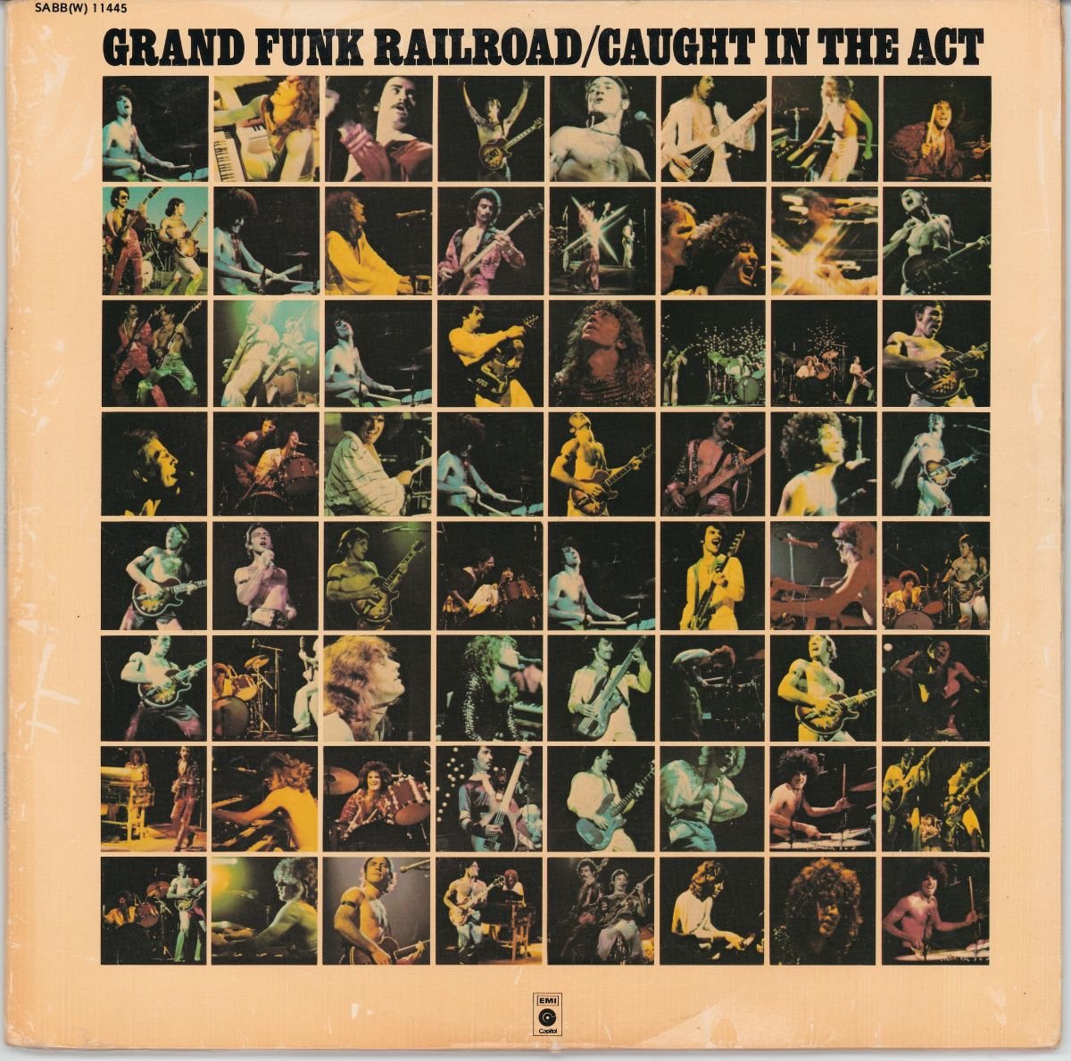 Grand Funk Railroad - Caught In The Act (VG/G+) (2LP)