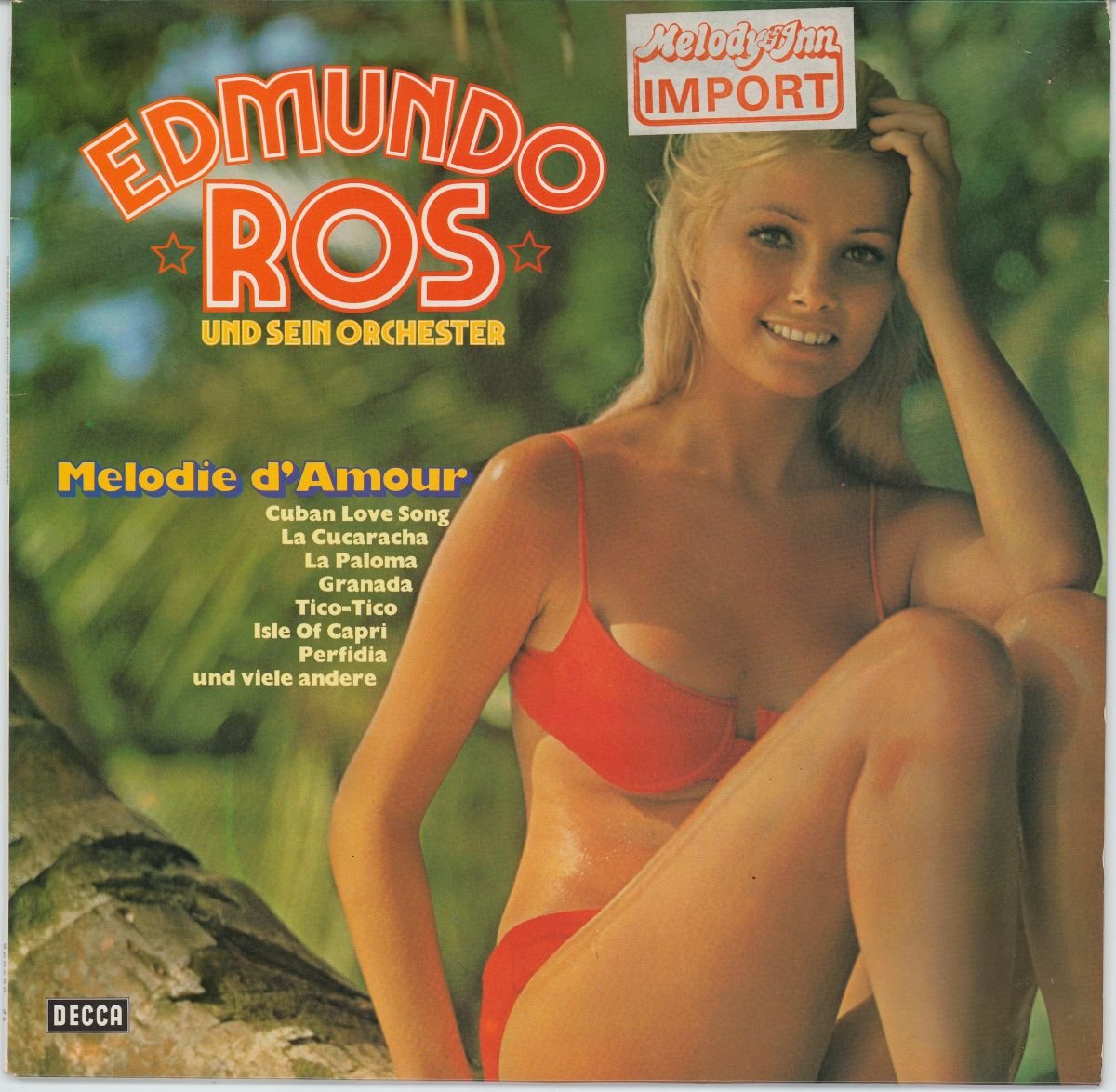 Edmundo Ros & His Orchestra - Melodie D'Amour (VG/VG+)