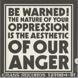 Crass - Yes Sir, I Will. (VG+)