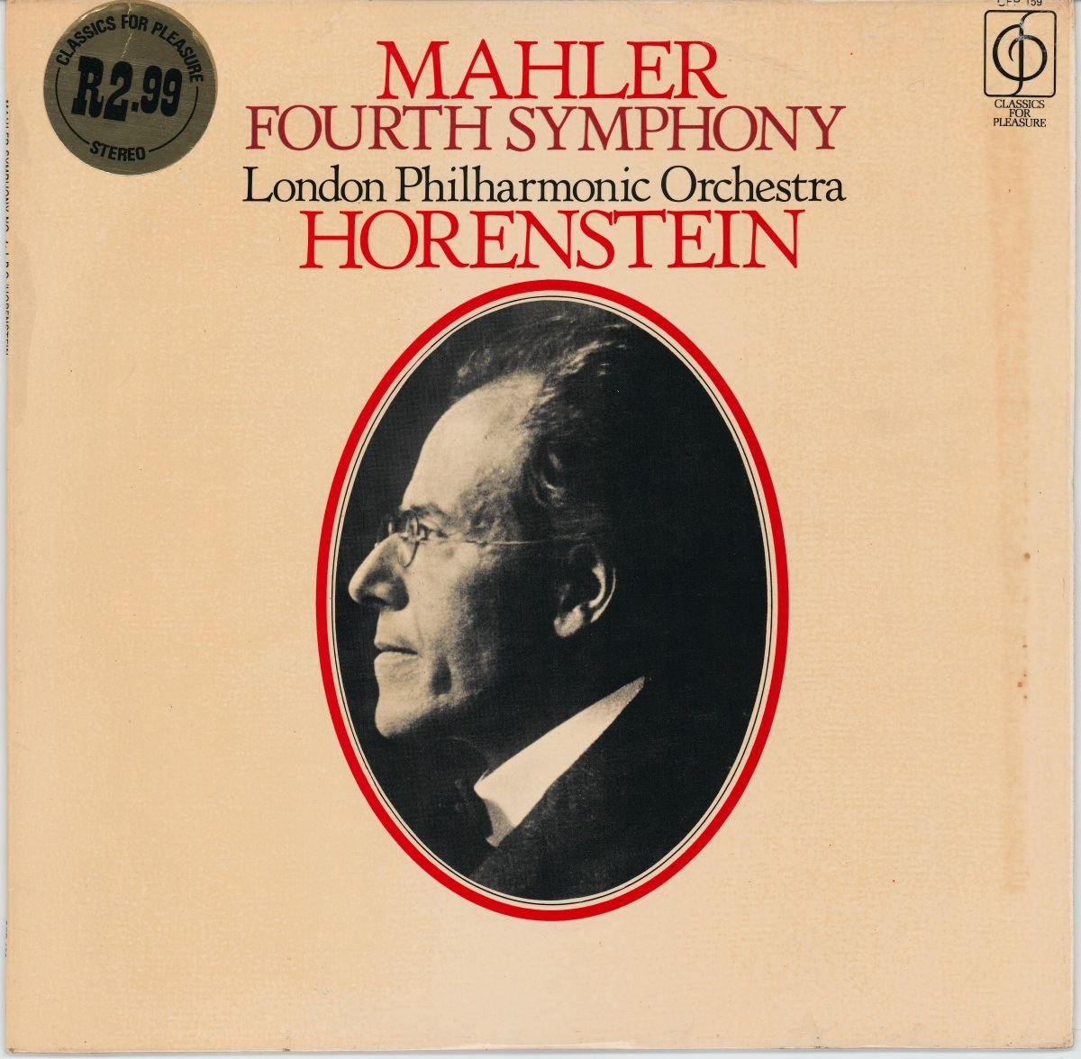 Mahler, London Philharmonic Orchestra, Horenstein, Margaret Price - Fourth Symphony (G+)