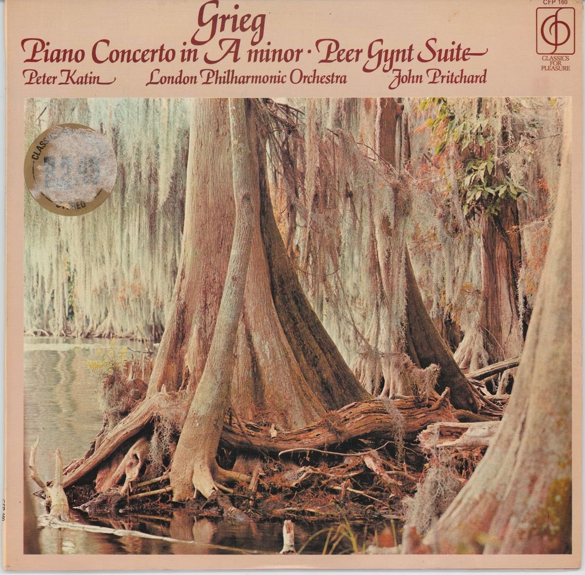 Grieg - Peter Katin, London Philharmonic Orchestra, John Pritchard - Piano Concerto In A Minor • Peer Gynt Suite