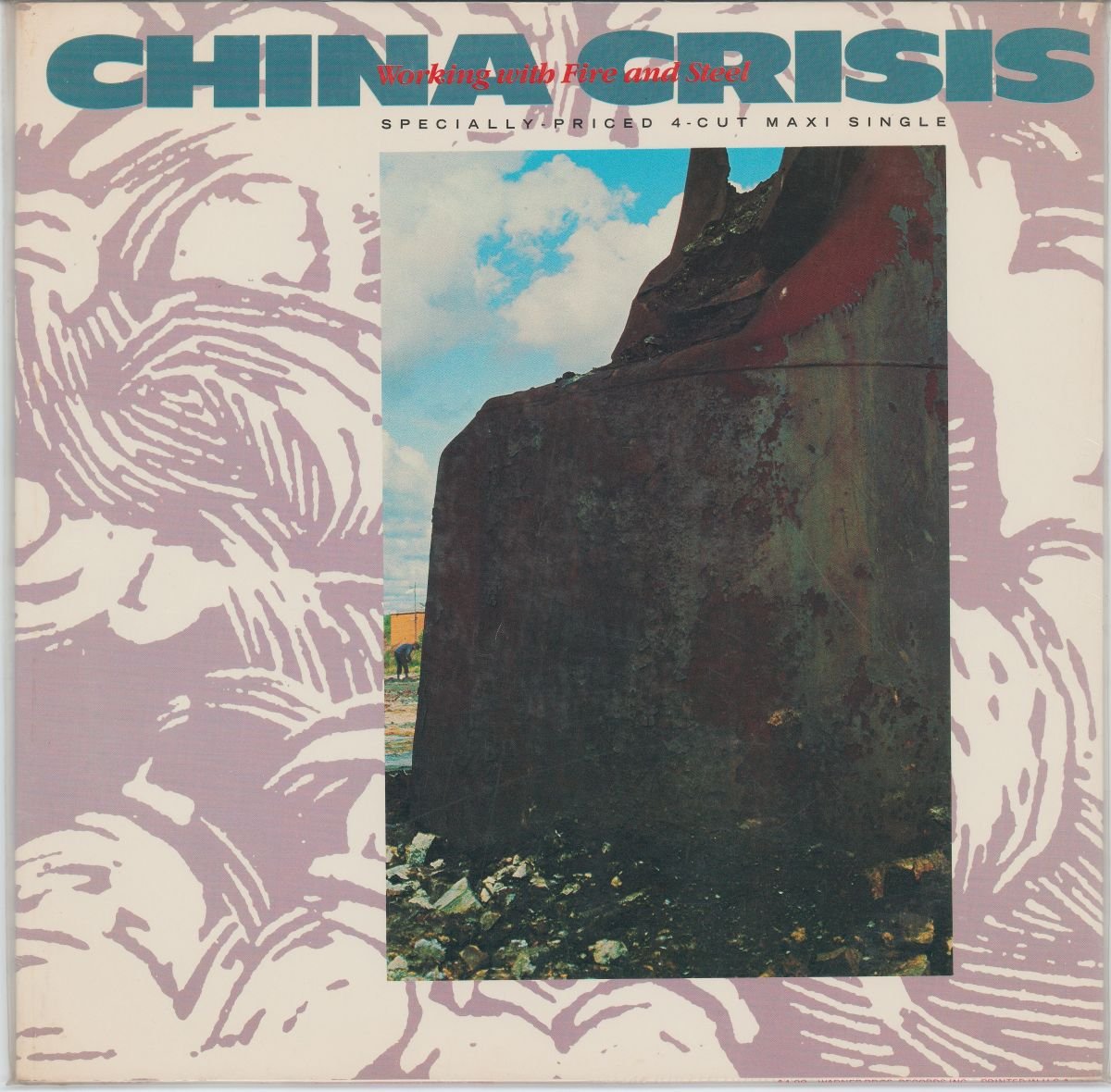 China Crisis - Working With Fire And Steel (VG+/VG) (12")