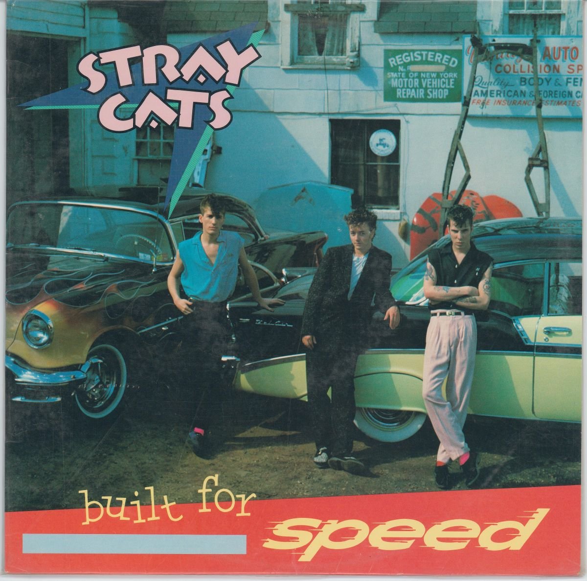 Stray Cats - Built For Speed (VG+/VG)
