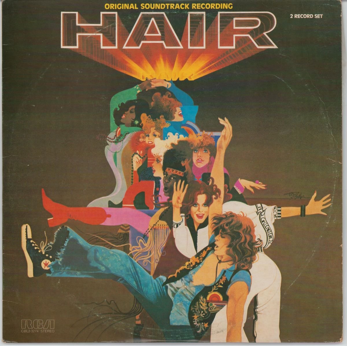Galt MacDermot - Hair (Original Soundtrack Recording) (G+) (2LP)