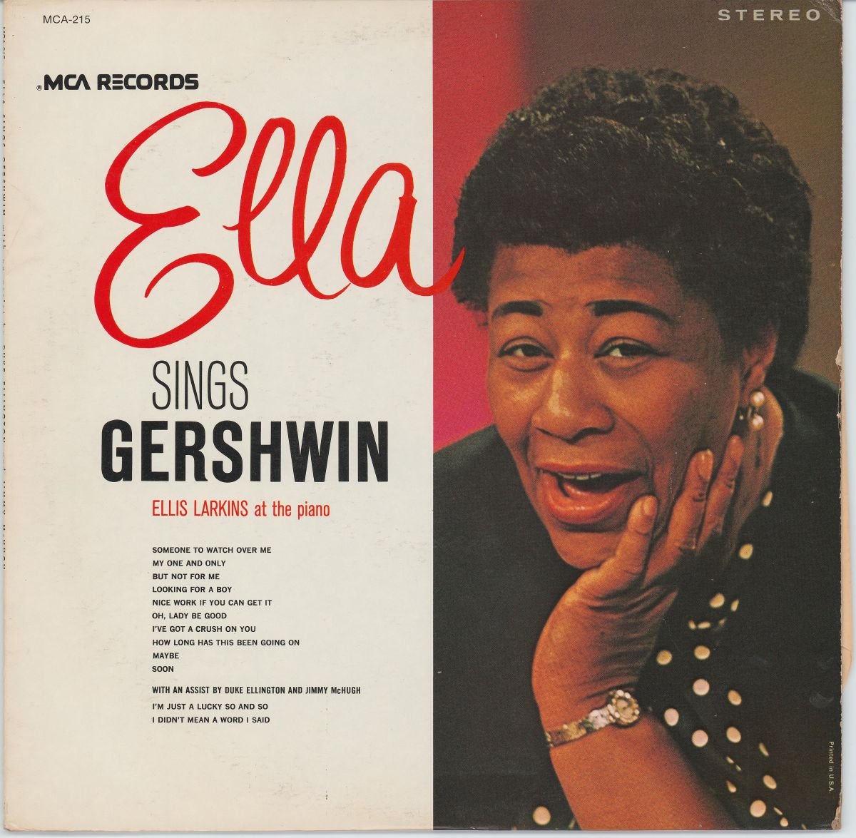 Ella Fitzgerald - Ella Sings Gershwin (G+/VG)
