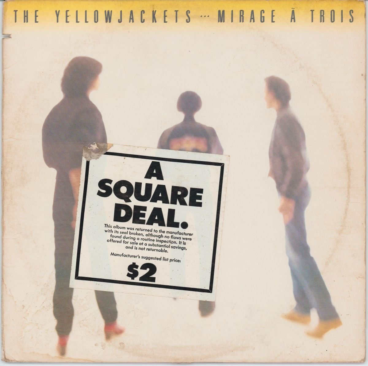Yellowjackets - Mirage À Trois (G+)