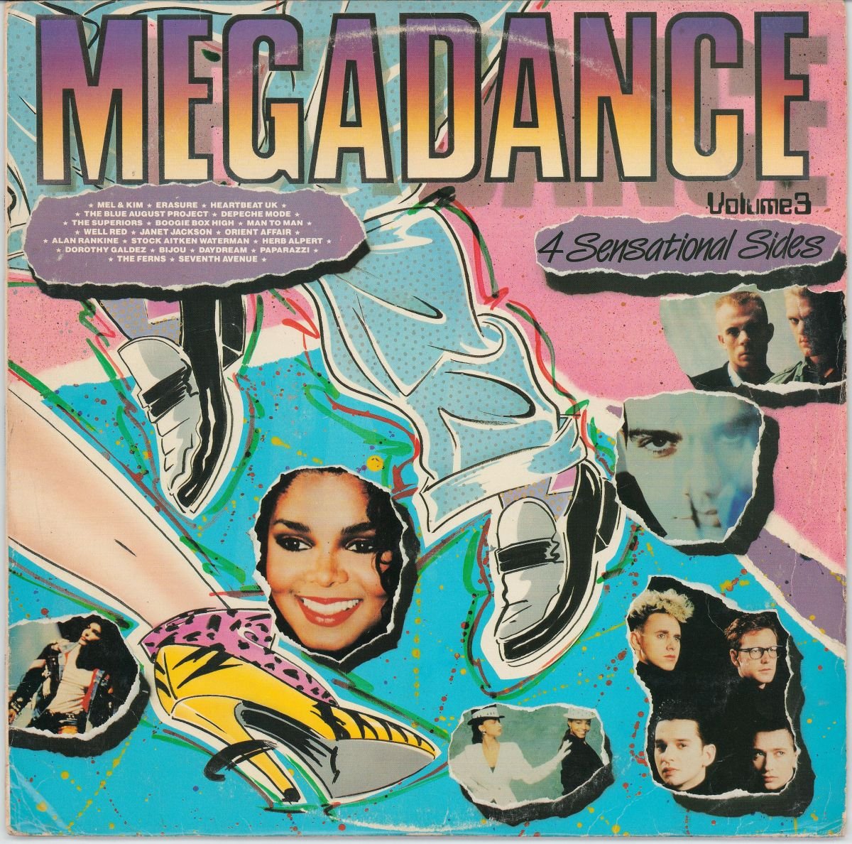 Various - Megadance Volume 3 (G+) (2LP)