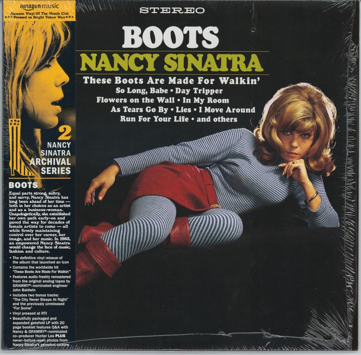 Nancy Sinatra - Boots (VG+) (Yellow Vinyl)