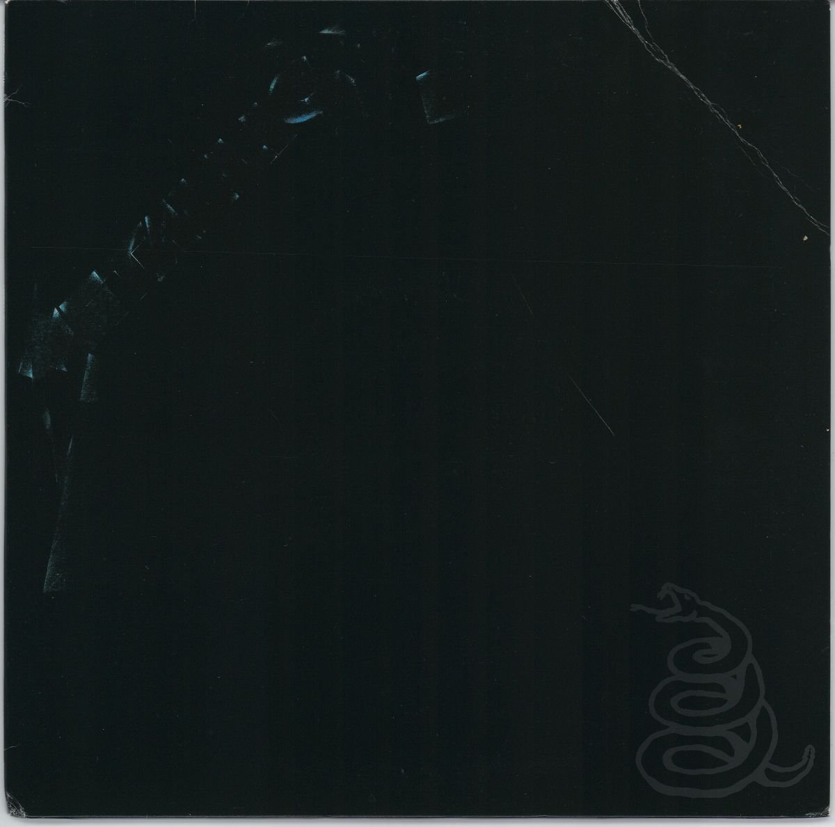 Metallica - Metallica (VG+/G+) (2LP) (Some Blacker Marble Vinyl)