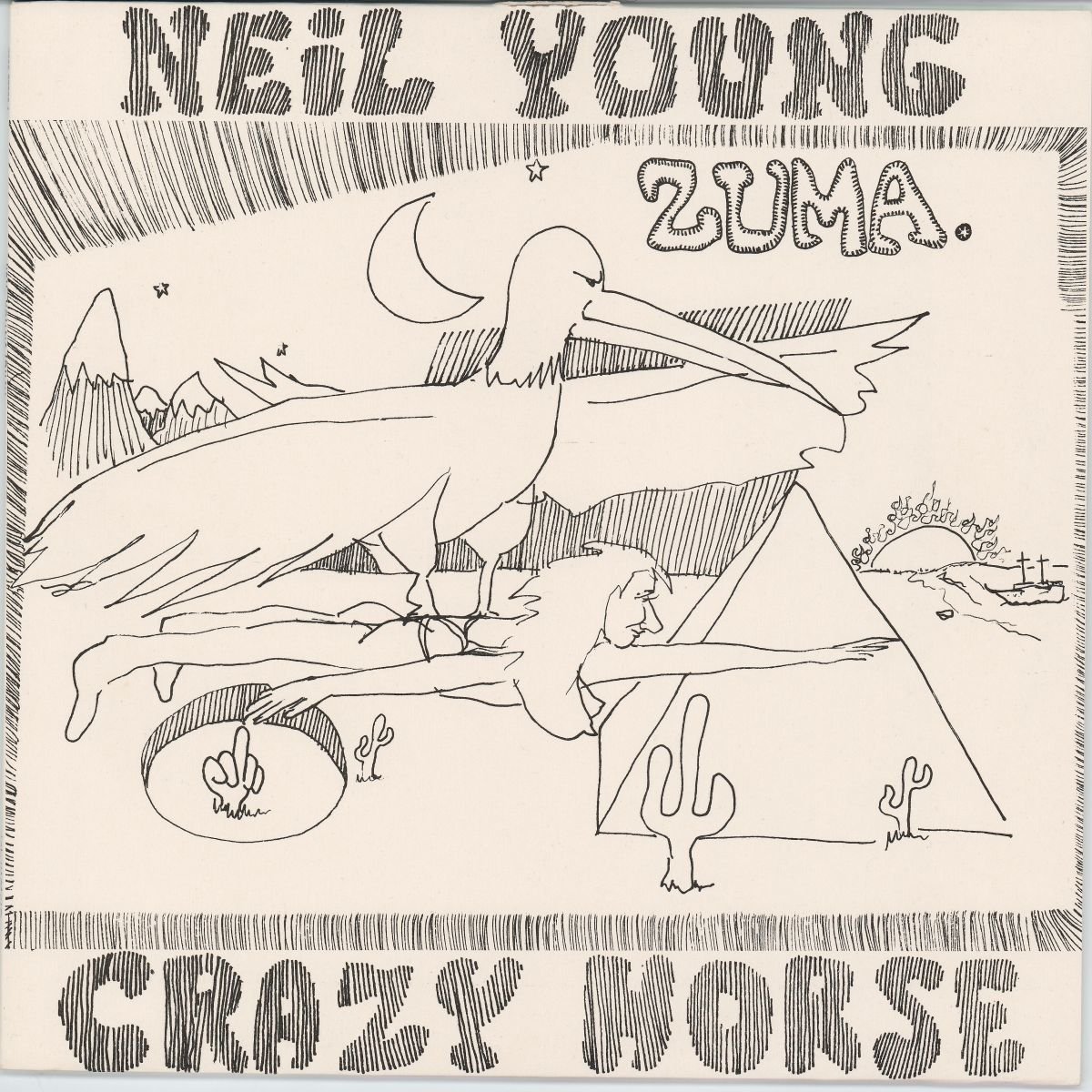 Neil Young With Crazy Horse - Zuma (VG+)
