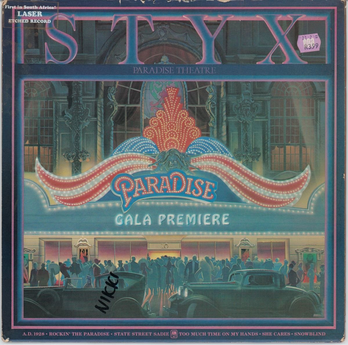 Styx - Paradise Theatre (G+)