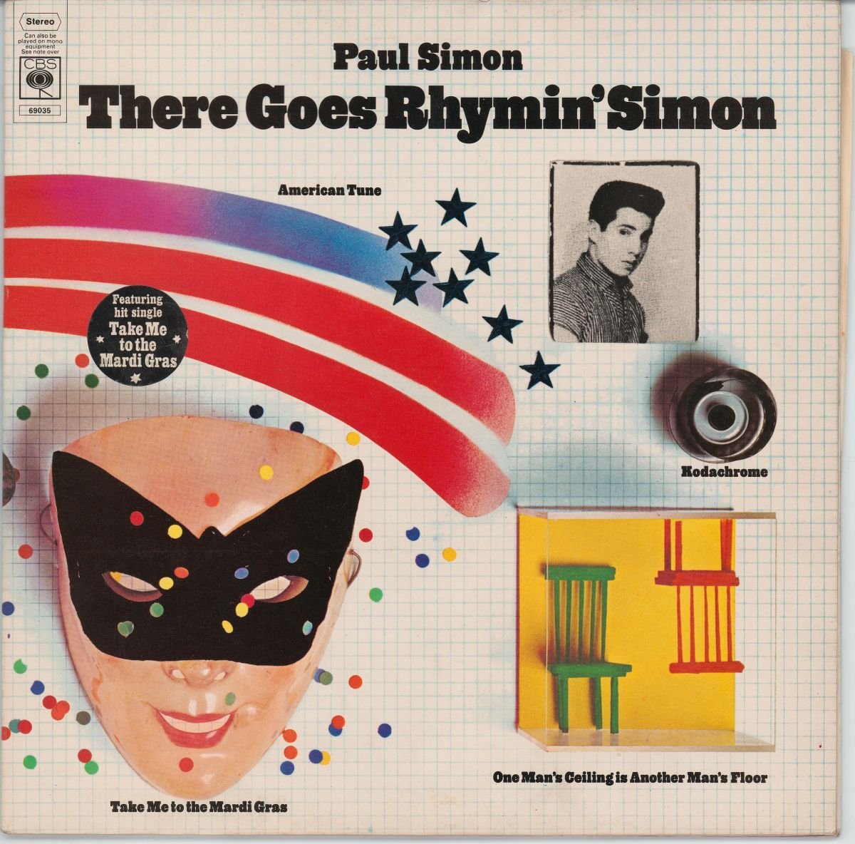 Paul Simon - There Goes Rhymin' Simon (G+/VG)