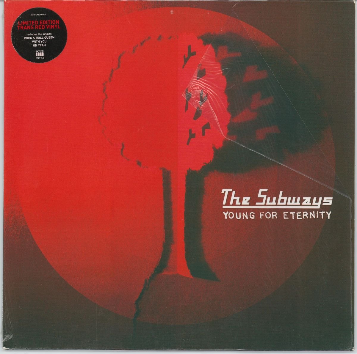 The Subways - Young For Eternity (VG+) (Red Vinyl)