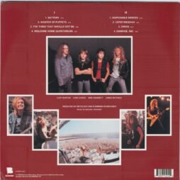Metallica - Master Of Puppets (VG+/VG) (Battery Brick Vinyl)