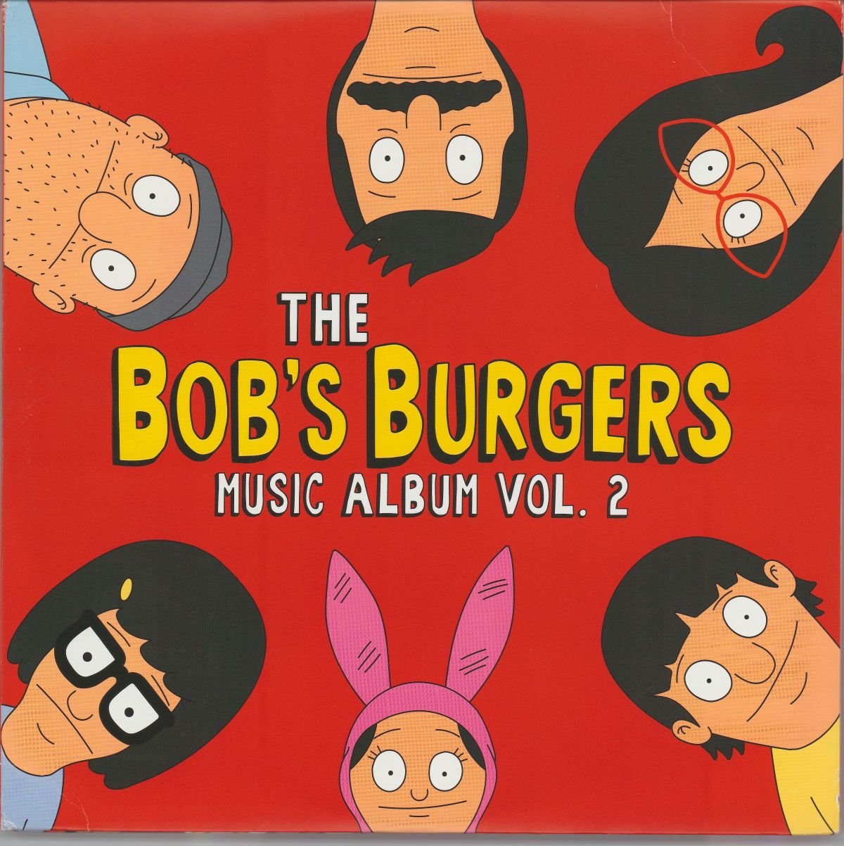 Bob's Burgers - The Bob's Burgers Music Album Vol. 2 (VG+/VG) (3LP) (Ketchup, Mustard and Relish Vinyls)
