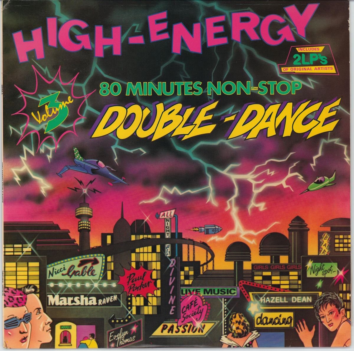 Various - High-Energy Double-Dance Vol. 3 (G+) (2LP)