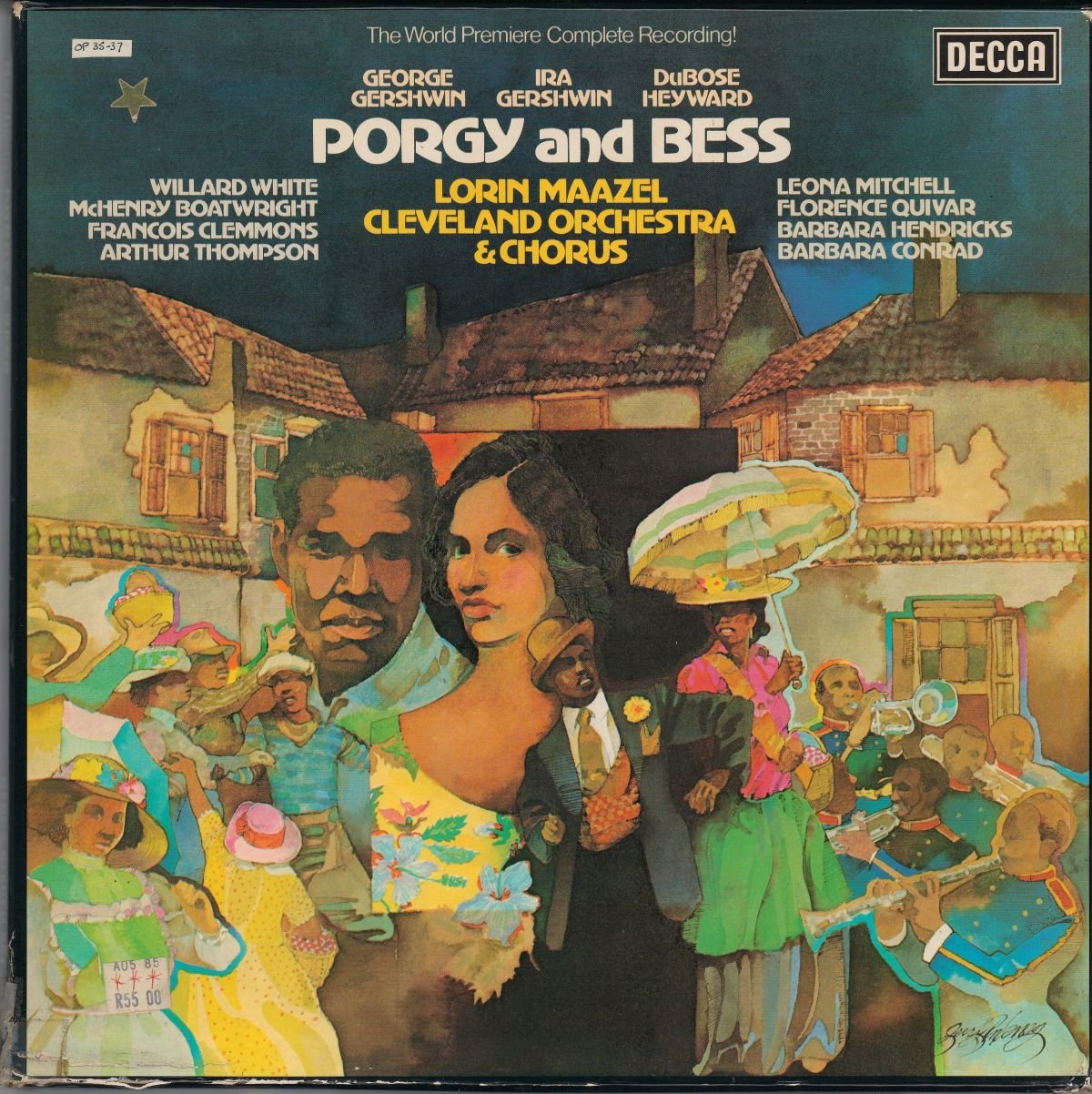 Porgy And Bess (VG+/G+) (3LP Boxset)