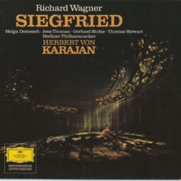 RIchard Wagner, Berliner Philharmoniker, Herbert von Karajan - Siegfried Szenen (G+/VG)
