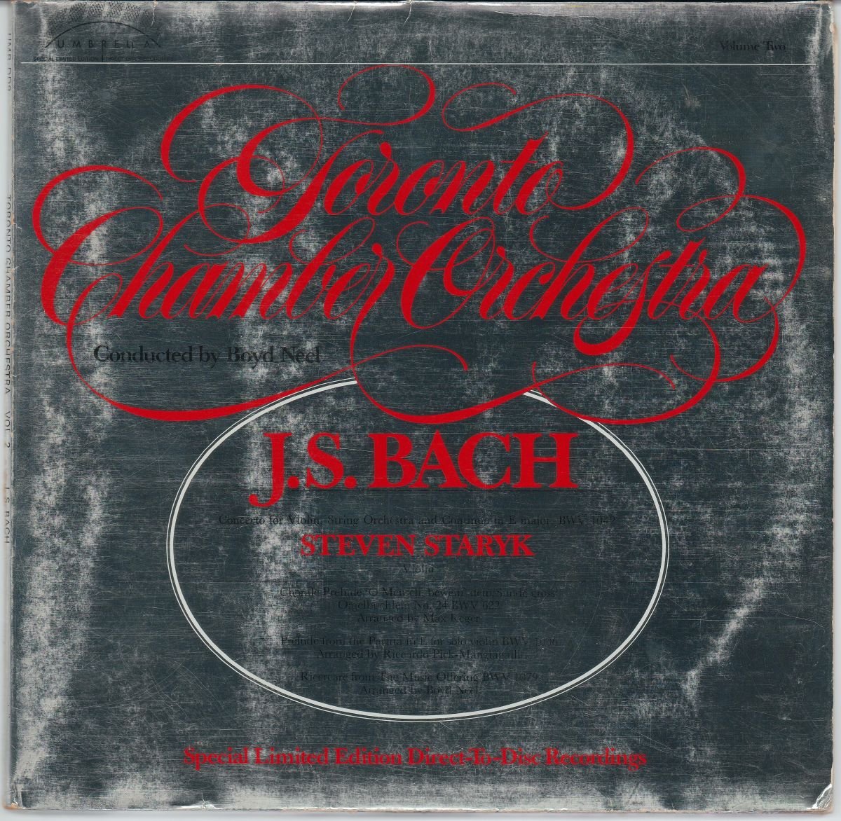 Toronto Chamber Orchestra - Volume 2 (VG/G+)